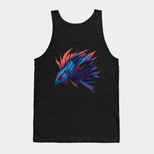 Lion-fish - Colorful Sea Fish Tank Top